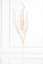 40" White Metallic Spike Berry Spray