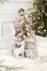 13.5 Inch Resin Renaissance Holy Night Scene