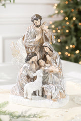 13.5" Resin Renaissance Holy Night Scene