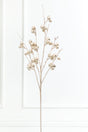 36" Platinum Glitter Crabapple Spray