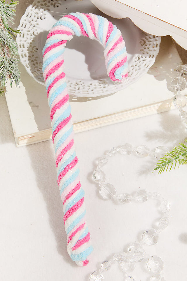 11.5" Chenille Sweets Candy Cane