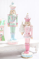 18 Inch Resin Dessert Toy Soldier – Mint Pink