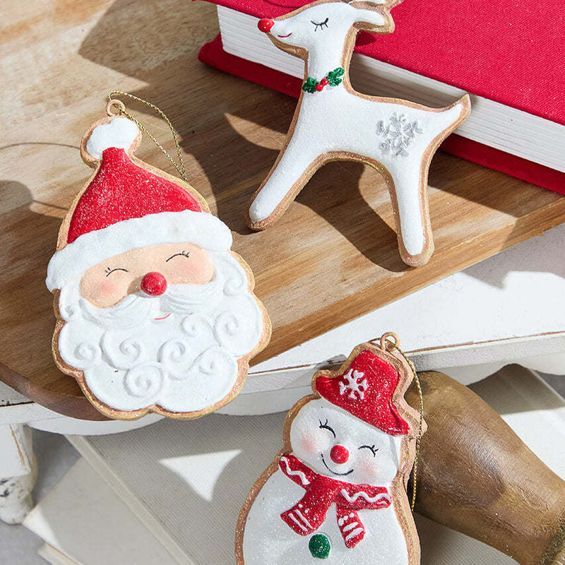 4.5" Resin Gingerbread Ornament
