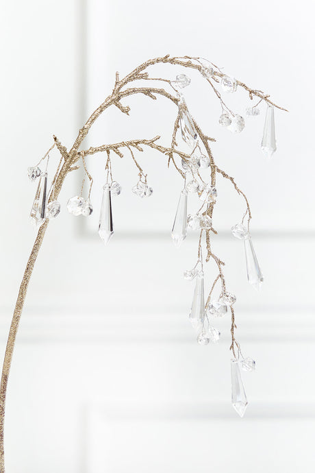 34" Acrylic Crystal Drop Spray