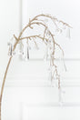 34" Acrylic Crystal Drop Spray
