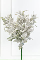 19" Frosted Holly Bush