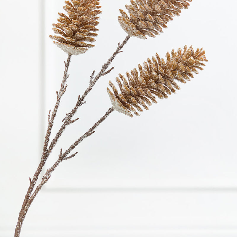 39" Winter Iced Cone Spray