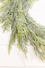 60" Iced Cedar Garland