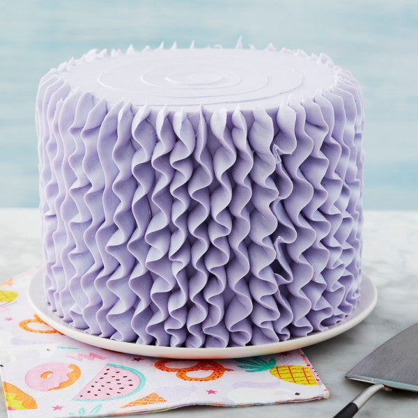Wilton Purple Icing Pouch with Tips, 8 oz.