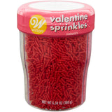 Wilton Valentine's Day 3-Cell Red, White and Pink Sprinkles, 6.34 oz.