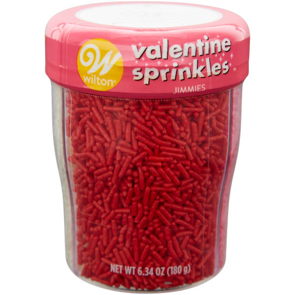 Wilton Valentine's Day 3-Cell Red, White and Pink Sprinkles, 6.34 oz.