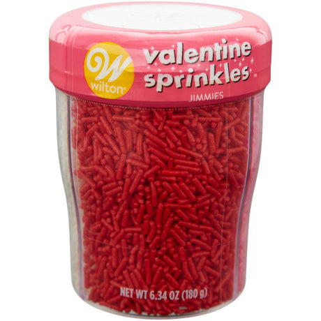 Wilton Valentine's Day 3-Cell Red, White and Pink Sprinkles, 6.34 oz.