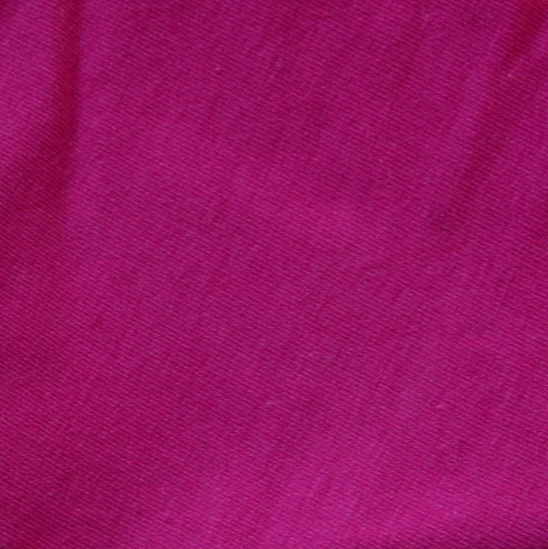 Bamboo Organic Cotton Lycra French Terry Fabric - Mulberry