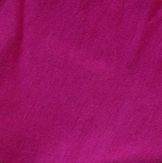 Bamboo Organic Cotton Lycra French Terry Fabric - Mulberry