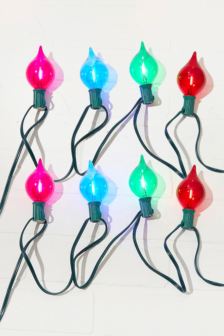 128" LED Retro Kismet Light Strand X8 - Multi