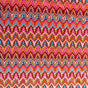 Swim Knit Nylon Spandex Multicolor Zig Zags