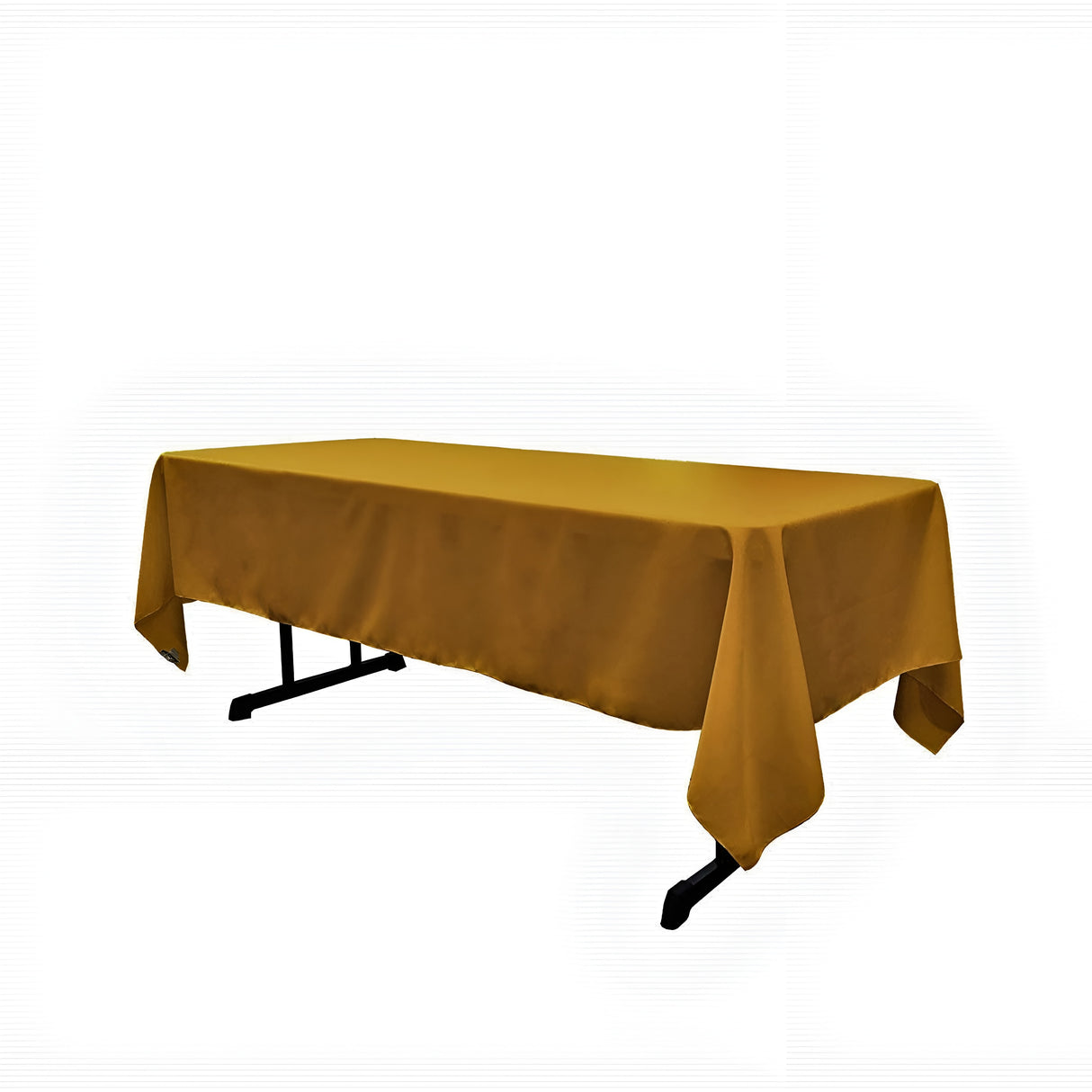 Polyester Rectangular Tablecloth Polyester Fabric - Wrinkle-Resistant, Stain-Proof, Washable, 60" X 144"