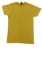 Lucky Friends 1001 100% Cotton Fabric - Mustard, Round Neck, 4.2 Oz, Tubular, No Side Seams (1 Piece)