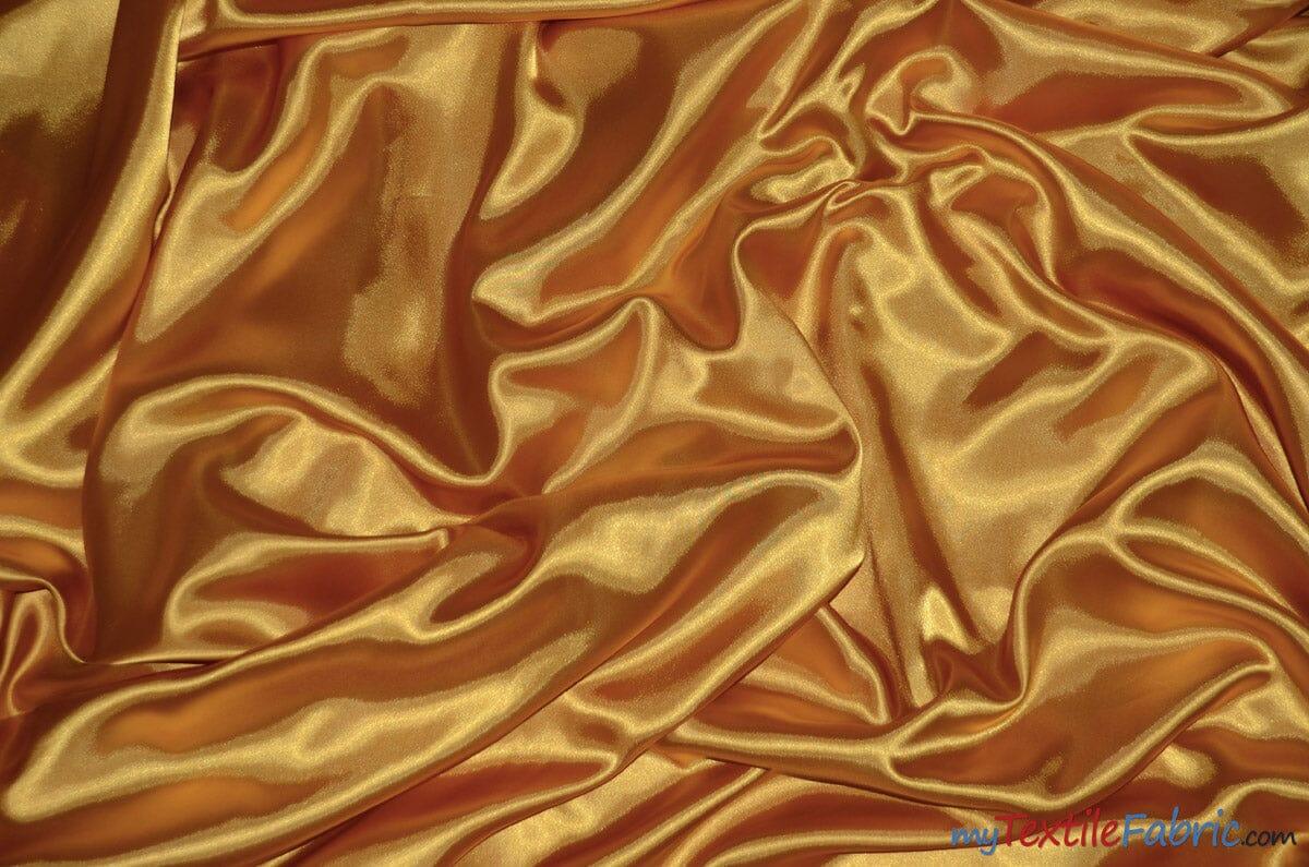 Silky Soft Medium Satin Polyester Fabric - Solid, 58/60" Width (70 Yard Bolt)