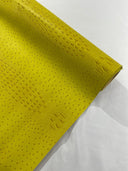 Mutant Faux Crocodile Ostrich 3D Two Tone Vinyl Fabric - Two Tone Crocodile Texture, 54" Width (1 Yard)