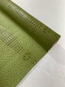 Mutant Faux Crocodile Ostrich 3D Two Tone Vinyl Fabric - Two Tone Crocodile Texture, 54" Width (1 Yard)