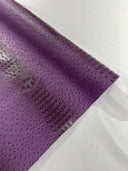 Mutant Faux Crocodile Ostrich 3D Two Tone Vinyl Fabric - Two Tone Crocodile Texture, 54" Width (1 Yard)