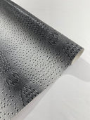 Mutant Faux Crocodile Ostrich 3D Two Tone Vinyl Fabric - Two Tone Crocodile Texture, 54" Width (1 Yard)