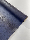 Mutant Faux Crocodile Ostrich 3D Two Tone Vinyl Fabric - Two Tone Crocodile Texture, 54" Width (1 Yard)