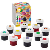 Wilton Edible Gel Food Coloring Set – 12 Piece – 6 oz.