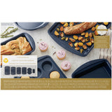 Wilton Diamond-Infused Non-Stick Navy Blue Baking Set – 7 Piece