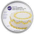 Wilton Performance Pans Aluminum Round Cake Pan, 10-Inch 10X2"
