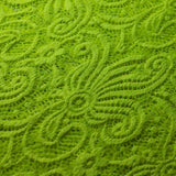 Cyclone Stretch Lace Nylon Spandex Fabric - Multiple Colors, Floral Lace, 58/60" Width (1 Yard)