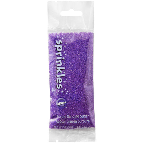 Wilton Purple Sanding Sugar Sprinkles – 1.4 oz.