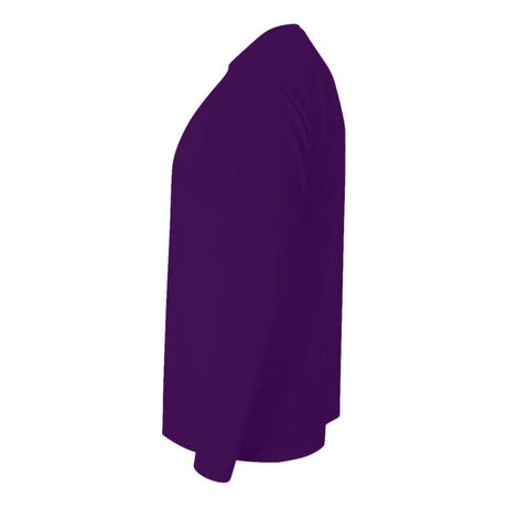 A4 N3165 Micro Poly Interlock Fabric - Purple, Long Sleeve, Moisture Wicking, UPF 44+, 4 Oz (1 Piece)
