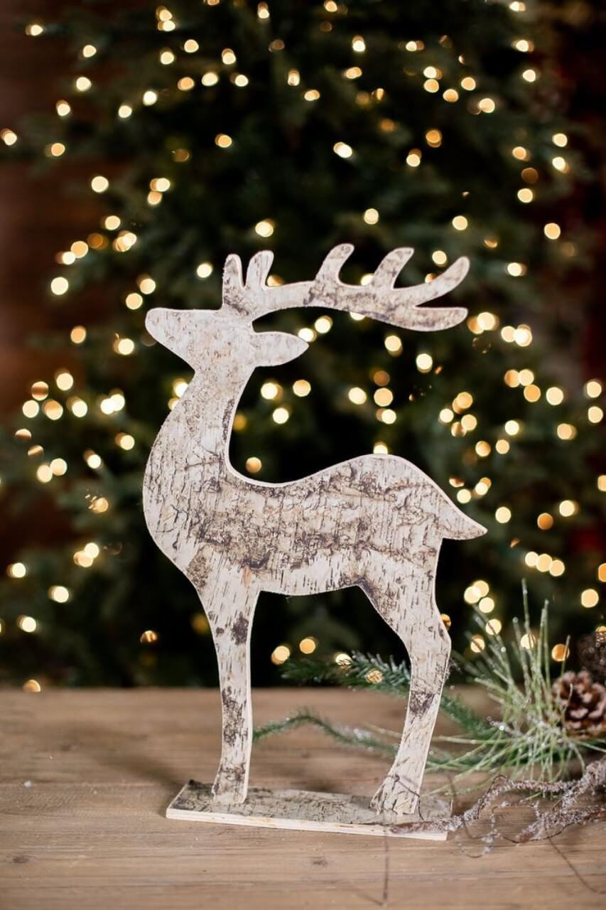 Birch Paper Upright Deer