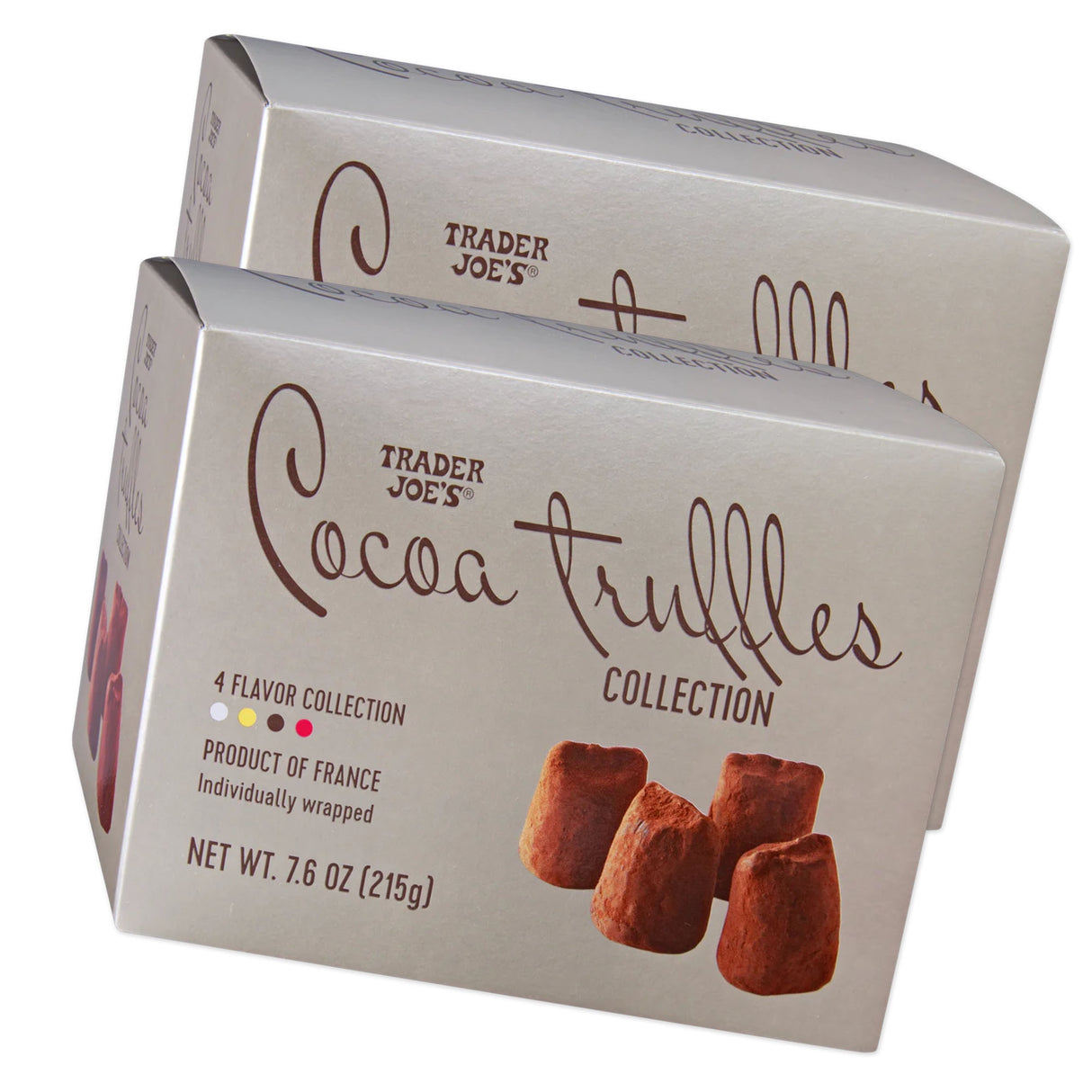 Cocoa Truffles Collection - Rich Cocoa, Holiday Gift Box