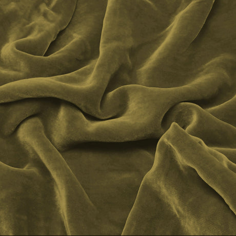 Silk Velvet Upholstery Fabric by the Yard