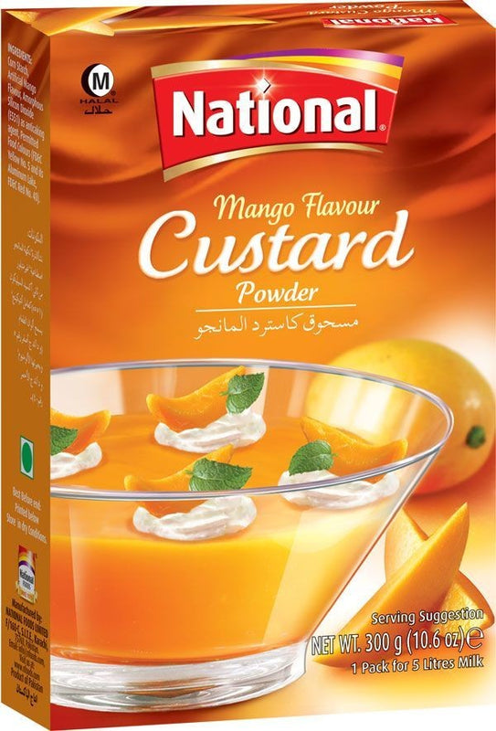 NATIONAL MANGO CUSTARD POWDER (300 gm)