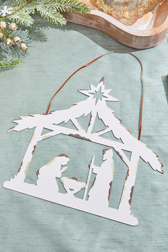 Wall Hanging Nativity With Holy Family