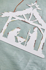 Wall Hanging Nativity With Holy Family