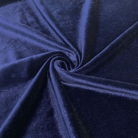 1 Yard Stretch Velvet Fabric Soft Silky 4 Way Stretch for Apparel Costumes 58/60 Inch Width