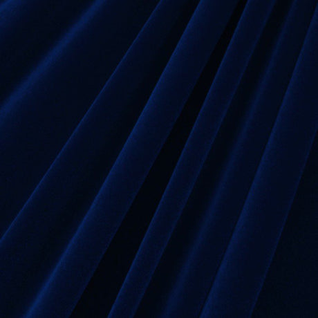 1 Yard Solid Stretch Velvet Fabric Silky Soft 4 Way Stretch for Apparel 58/60 Inch Width