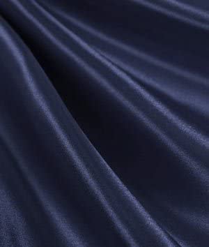 1 Yard Bridal Satin Fabric Solid Polyester For Weddings Gowns Costumes 60 Inch Width