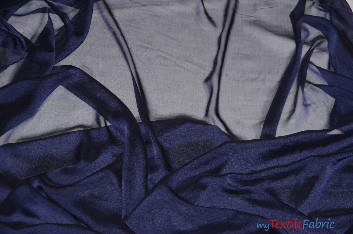 Two Tone Chiffon Polyester Fabric - Iridescent Sheer, 58/60" Width, Multiple Colors (Yards, Bolts, Sample Swatch)