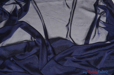 Two Tone Chiffon Polyester Fabric - Iridescent Sheer, 58/60" Width, Multiple Colors (Yards, Bolts, Sample Swatch)