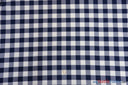 Picnic Checkers Polyester Fabric - Gingham Checkered, 1" X 1", 58/60" Width (1 Yard)