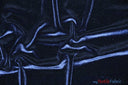 Stretch Velvet Spandex Fabric - Solid, 58" Width (1 Yard)