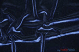 Stretch Velvet Spandex Fabric - Solid, 58" Width (1 Yard)