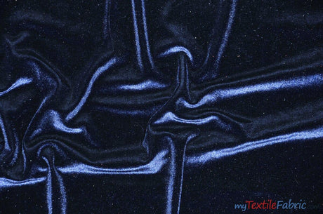 Stretch Velvet Spandex Fabric - Solid, 58" Width (1 Yard)