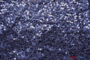 Glitz Sequins Taffeta Polyester Fabric - Raindrop Sequins, 54" Wide (1 Yard)